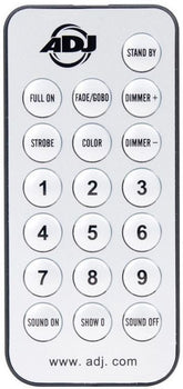 ADJ UC IR-Funkfernbedienung für Inno Pocket Roll, Pocket Spot, Zipper